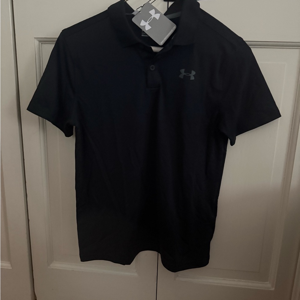 Under Armour Kids Polo in Black